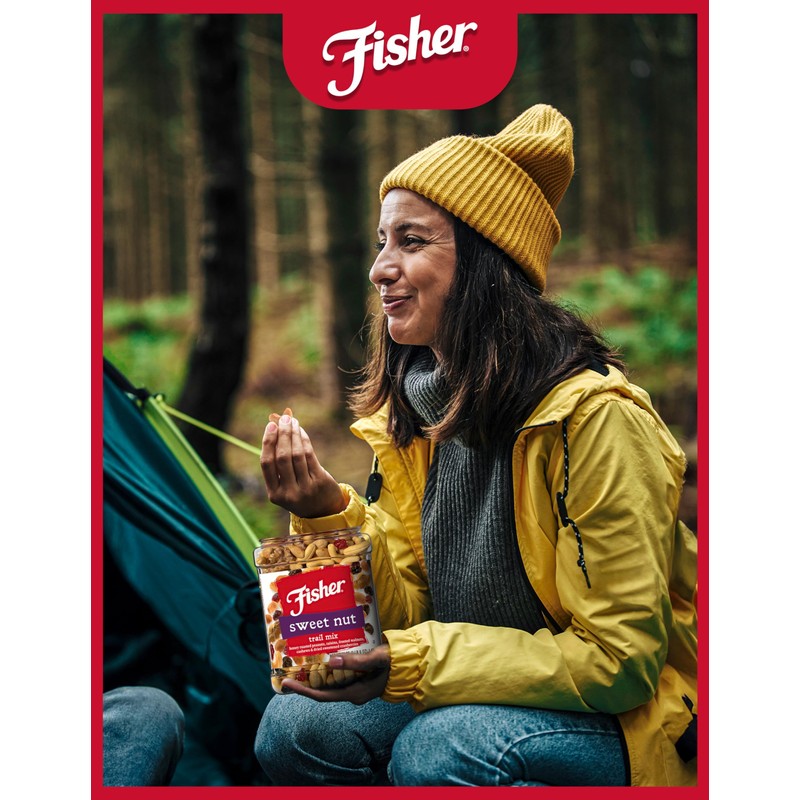 Fisher Snack Sweet Nut Bulk Trail Mix, 38 oz (Pack