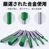 ZITFRI Carbide Blade Trimmer Bit, Straight 0.2 inch (6 mm)