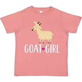 inktastic Goat Girl Farm Animal Toddler T-Shirt 2T Mauve 2f366