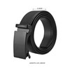 KRYMSON 1 Piece Belt, Men's Belt, Hole-less Belt, Buckle Belt,