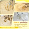 2 Piece Hand Mixer Accessory Set, Universal Whisk for Hand