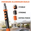 AgiiMan 15FT Reach Telescopic Pole, 3 to 12FT Extension Pole,