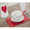 d-c-fix 346-0627 Decorative Self-Adhesive Film, Polka Dot Red/Petersen Red, 17"