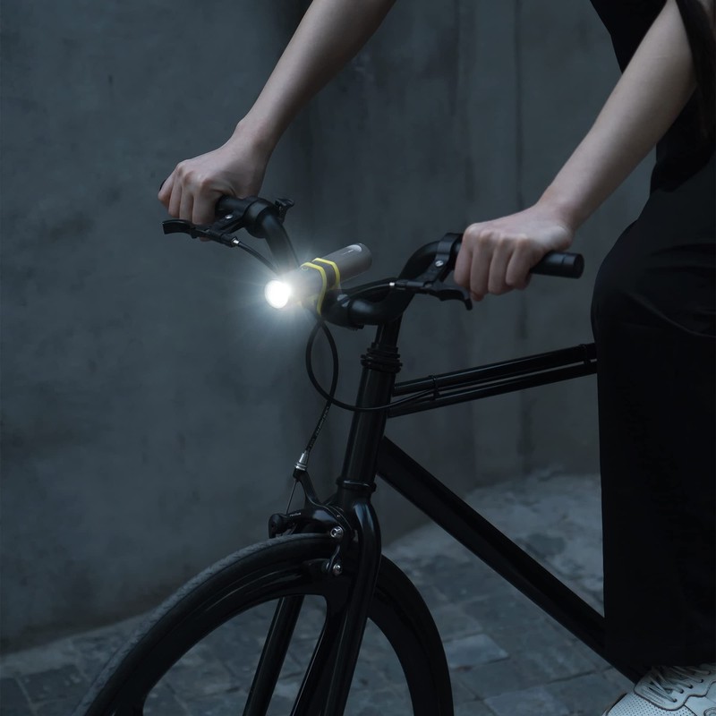 HOTO Flashlight Fit, 3 Modes, Adjustable Brightness Flash Light for