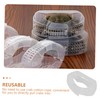 Zerodeko 10pcs Crab Fast Packaging Box Reusable Hairy Crab Wrapping