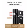 CJQZP Self Closing Door Hinges 2 Pack – 5" Spring