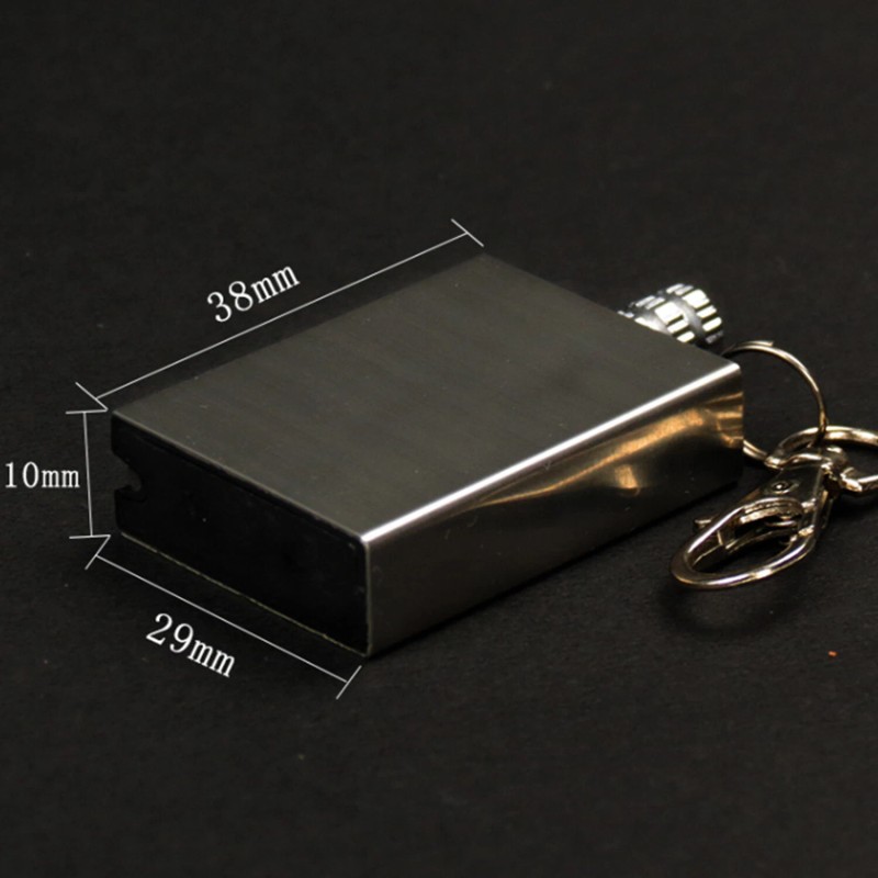 TSY TOOL 100 Pcs Waterproof Permanent Match Lighter Strike To