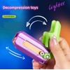NIVEK Carrot Knife Lighter Refillable Red Flame Windproof Decompression Lighter