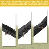 Adjustable Steel Pick Up Truck Bed Hitch Extender Extension Rack