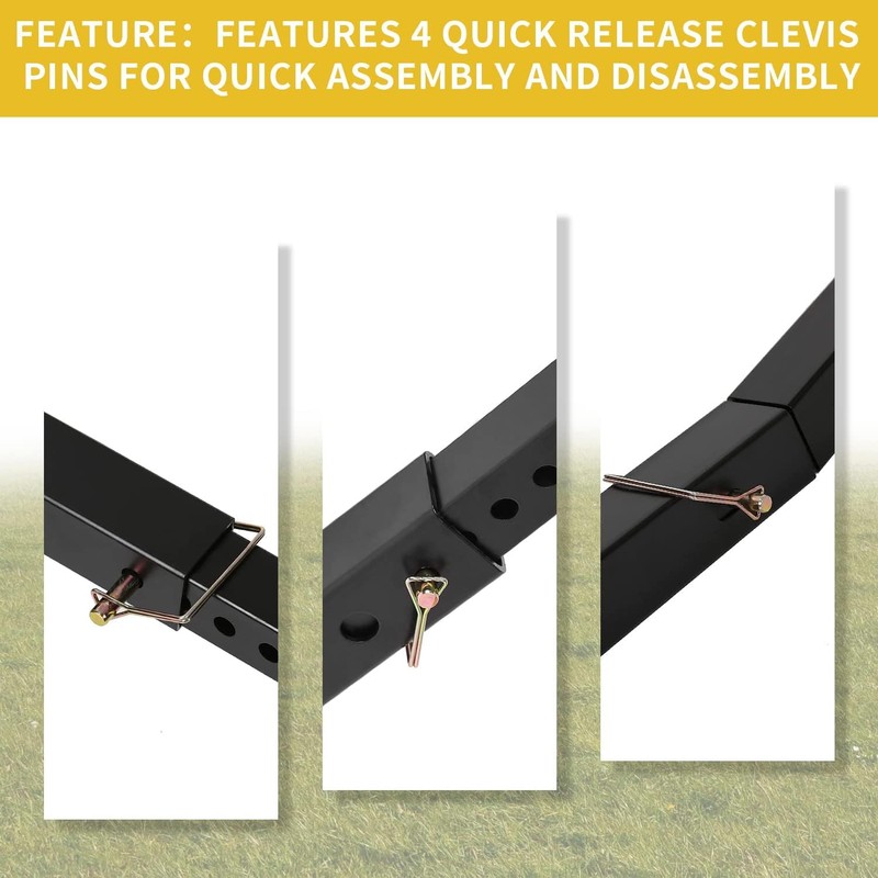 Adjustable Steel Pick Up Truck Bed Hitch Extender Extension Rack