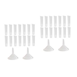 Beavorty 2sets Cosmetic Container Lip Gloss Tubes Travel Tube Lip Makeup Refillable Empty Tub Lip Gloss Containers Clear Lip Gloss Tube Soft Empty Tube Mini Lip Gloss Tube Lip Tint 40pcs*2