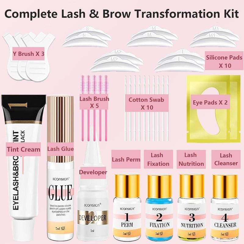 2 in 1 Lash & Brow Lift Kit, 1 Set