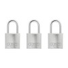 ABUS Silver 72/30 Lockout Tagout Safety Padlock w/ 1" Shackle,