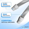 RespirAid Complete CPAP Maintenance Kit, Hose, Cleaning Brushes, Holder and
