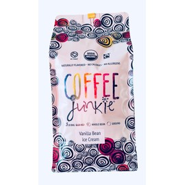 Coffee Junkie- Organic-Vanilla Bean Ice Cream 3lb Whole Bean Coffee