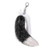 TQUXNGA Stylish Fox Tail Keyring Pendant Attractive Keyring for Car
