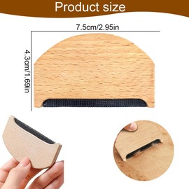 FIMWOLZ Cashmere Comb Wool Shaver Comb Sweater Wool Fabric Tool Brush Clothes Pilling Clothes Knitwear Wool Scarves (2)