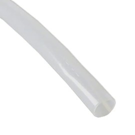 24 AWG Flexible PTFE Tubing, High Temperature Thin-Wall, Natural, 5 ft Length