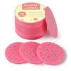 50-Count Compressed Facial Sponges for Daily Cleansing and Gentle Exfoliating,