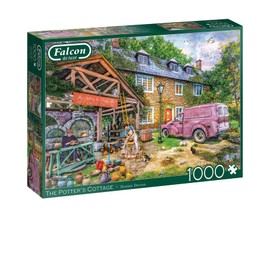 Jumbo, Falcon de luxe, Potters Cottage, Jigsaw Puzzles for Adults, 1,000 pieces