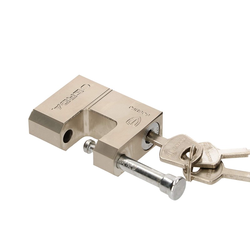 KOTARBAU® Reinforced Brass Padlock 60mm Monoblock Padlock with Bolt Burglary