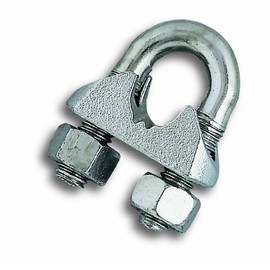 Chapuis VSC5 Wire rope clips - Zinc plated steel - For cable diameter 12 mm