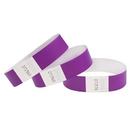 CINTAPUNTO - Paper entrance bands - 1000 pieces - entrance bands - festival bracelets - party ribbons entrance - entrance bands - bands club - wristband - purple