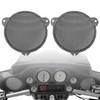TDZ Black Metal Batwing Fairings Front Mesh Speaker Grill Replacement
