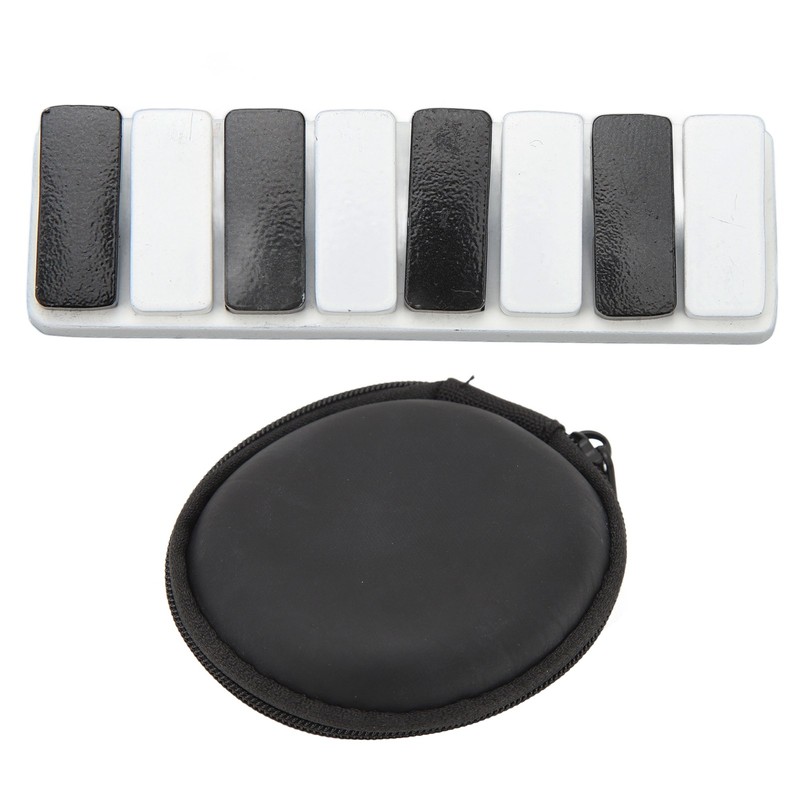 Piano Key Haptic Clicker Toy Zinc Alloy Adult Office Portable