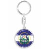 daged El Salvador Key Ring 3D Effect + Sticker -