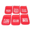 6Pcs Christmas Pot Holders with Pocket Heat Resistant Hot Pad