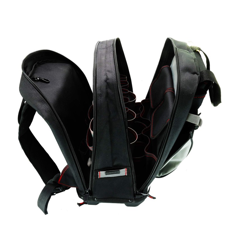 TradeGear Heavy-Duty Tool, Backpack w/Reinforced Bottom - Waterproof PVC-Coated Tool