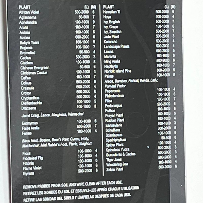 LiquanQ 3 Way Soil Meter - Sunlight - Moisture -