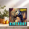 Panda Birthday Card - Cute Happy Birthday Panda Cards 145