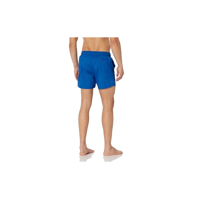 HUGO Script Logo Swim Trunk French Blue