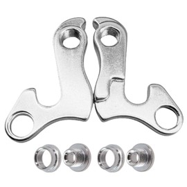 Rear Derailleur Hanger Alloy Bike Rear Tail Hanger Rear Gear Mech Derailleur Hanger Hook Drop Out Adapter Bicycle Tail Hook Screw Cycling Replace Part