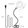 5 Fache Vergrößerung LED Lupenleuchte mit Klemm mit Smart Touch