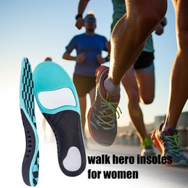 Orthopedic Insoles - Soft Sports Insoles - High Arch Support Inserts for Women Men, Work Boot Shoe Insole, Soft Sports Insoles