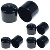 Acocony 1 5/8 Inch Rubber Cap Round Rubber End Caps