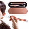 LED Ear Pick & Tweezer Set for Earwax Removal DD-13235 Ear Pick Set 2ea