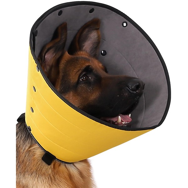 Soft Dog Cone for Dogs After Surgery, Comfortable Dog Cones