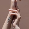Pack of 12 Temporary Tattoos Snake, Fake Tattoo Stickers, Death