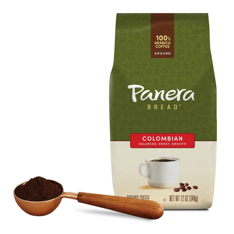 Panera Colombian, Ground Coffee, Medium Roast, Bagged 12oz.