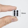 FEPITO 100 Pieces Dice Set 6 Sided Acrylic Dice 16mm