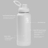 Takeya Actives Insulated Stainless Water Bottle with Insulated Spout Lid,