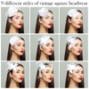 Cuffbow 27 Pcs White Tea Party Accessories for Women Fascinator