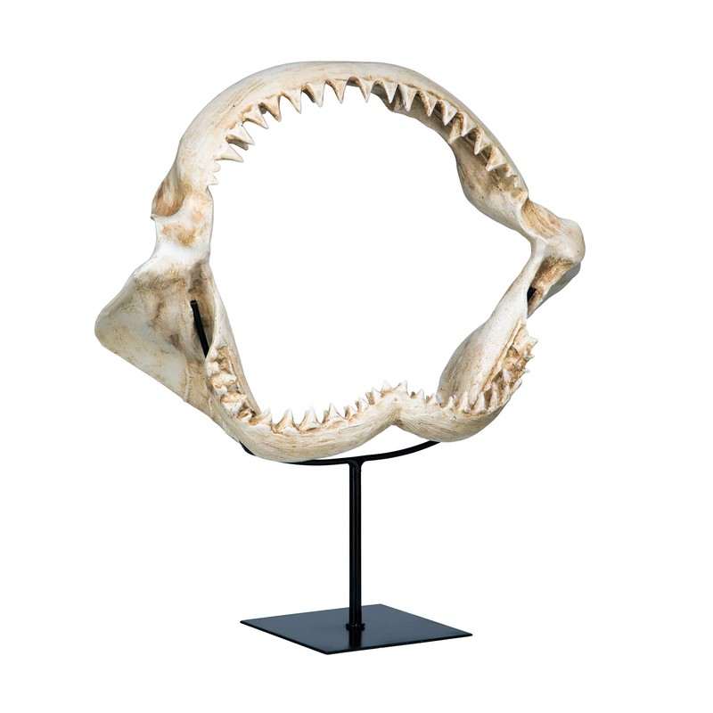 Design Toscano Shark's Jagged Jaws Statue