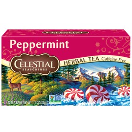 Celestial Seasonings Peppermint Herbal Tea, 20 Count