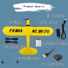 ynapmoc RC Airplane Toy, 2.4GHz RC Glider, Easy to Control,