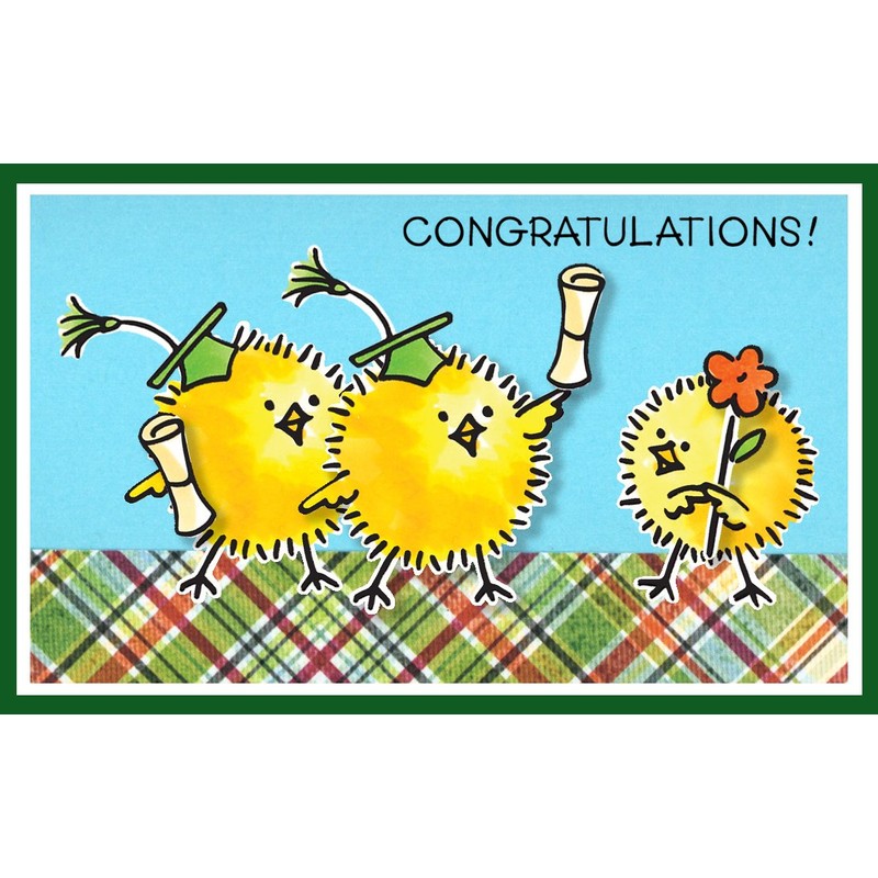 Stampendous Everyday Chicks Clear Stamp/Die Set